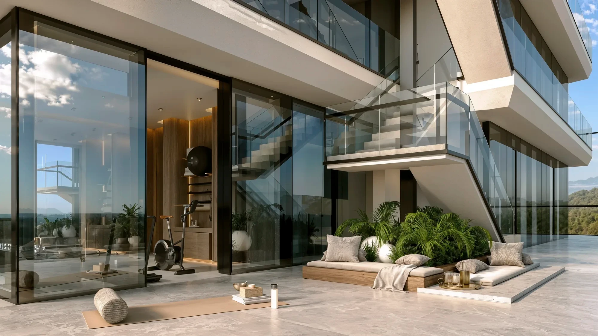 Dorado glass facade